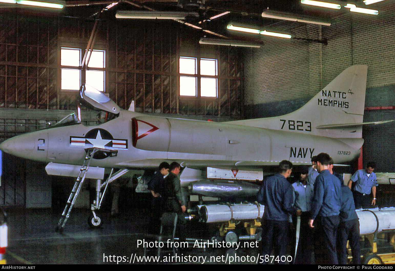 Aircraft Photo of 147823 / 7823 | Douglas A-4C Skyhawk (A4D) | USA - Navy | AirHistory.net #587400