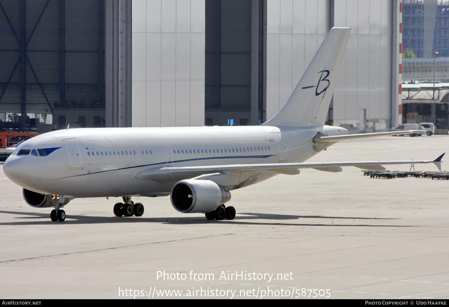 Aircraft Photo of F-HBOY | Airbus A310-325/ET | Blue Line | AirHistory ...