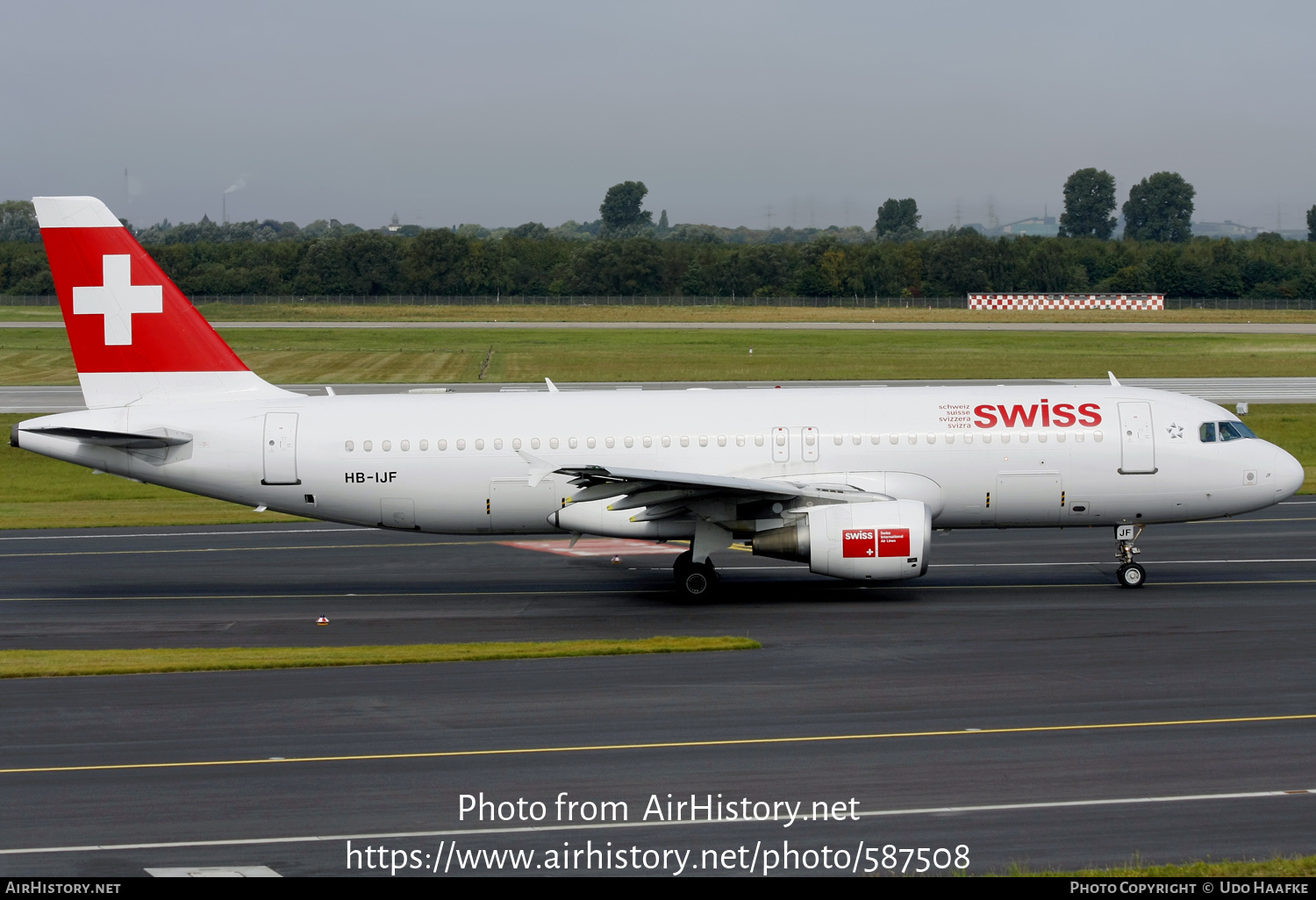 Aircraft Photo of HB-IJF | Airbus A320-214 | Swiss International Air Lines | AirHistory.net #587508