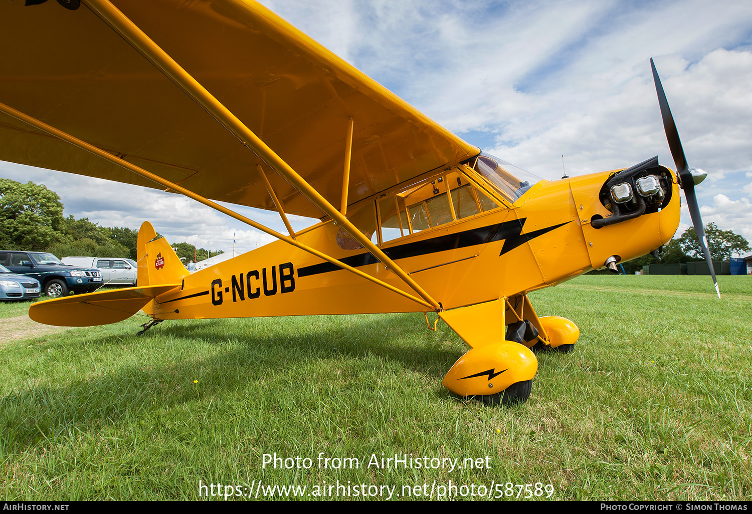 Aircraft Photo of G-NCUB | Piper J-3C-65 Cub | AirHistory.net #587589