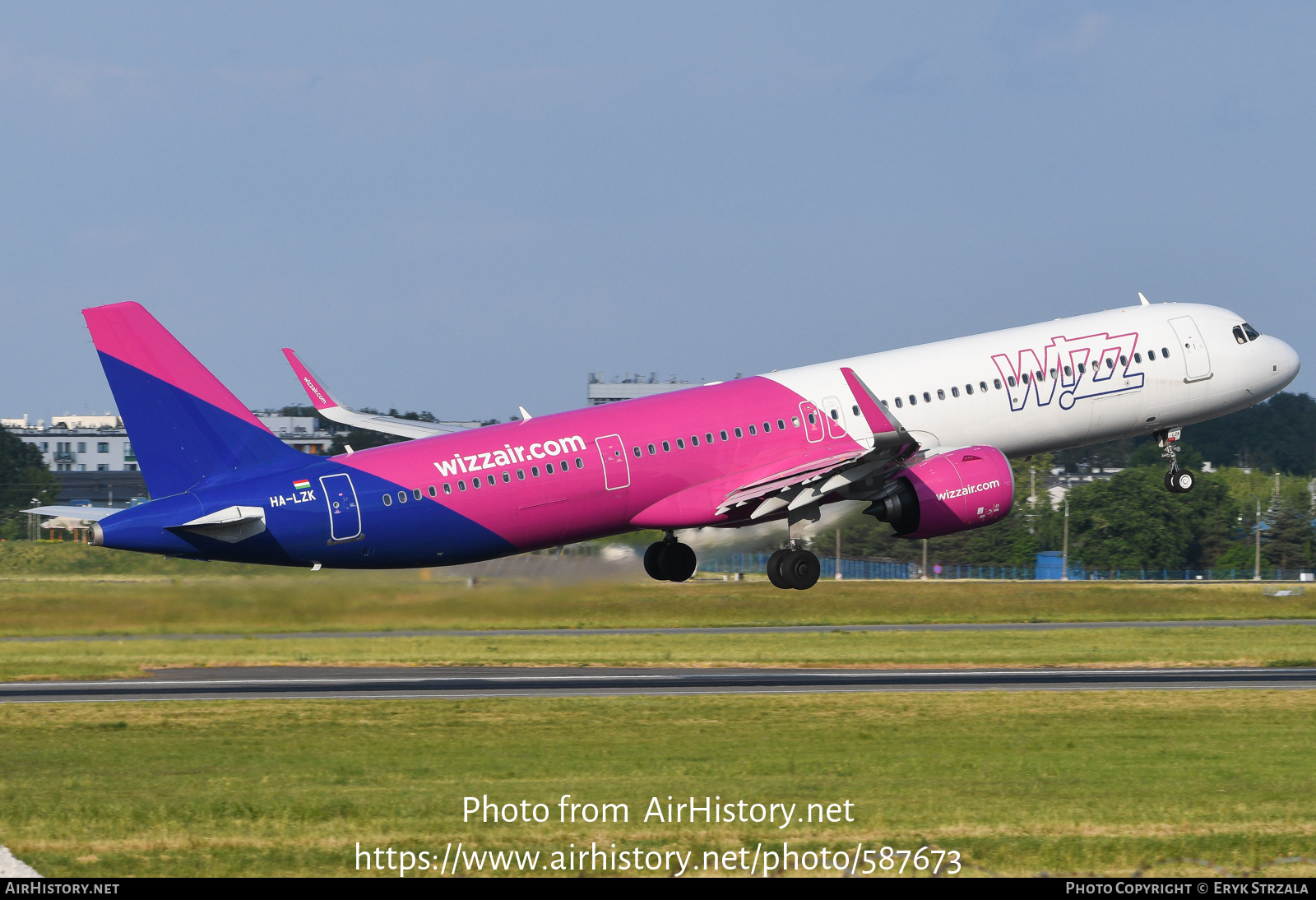 Aircraft Photo of HA-LZK | Airbus A321-271NX | Wizz Air | AirHistory.net #587673