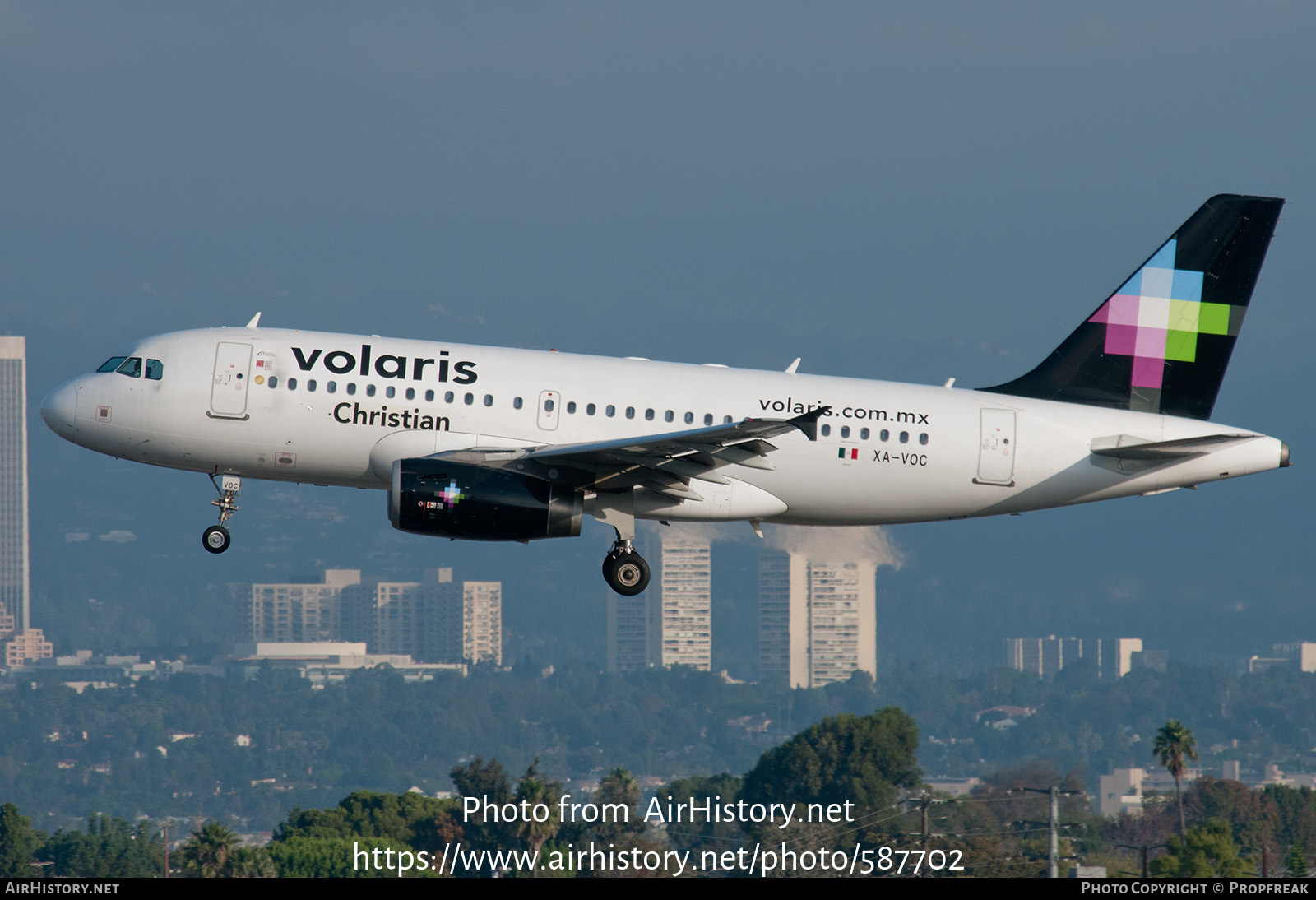 Aircraft Photo of XA-VOC | Airbus A319-132 | Volaris | AirHistory.net #587702