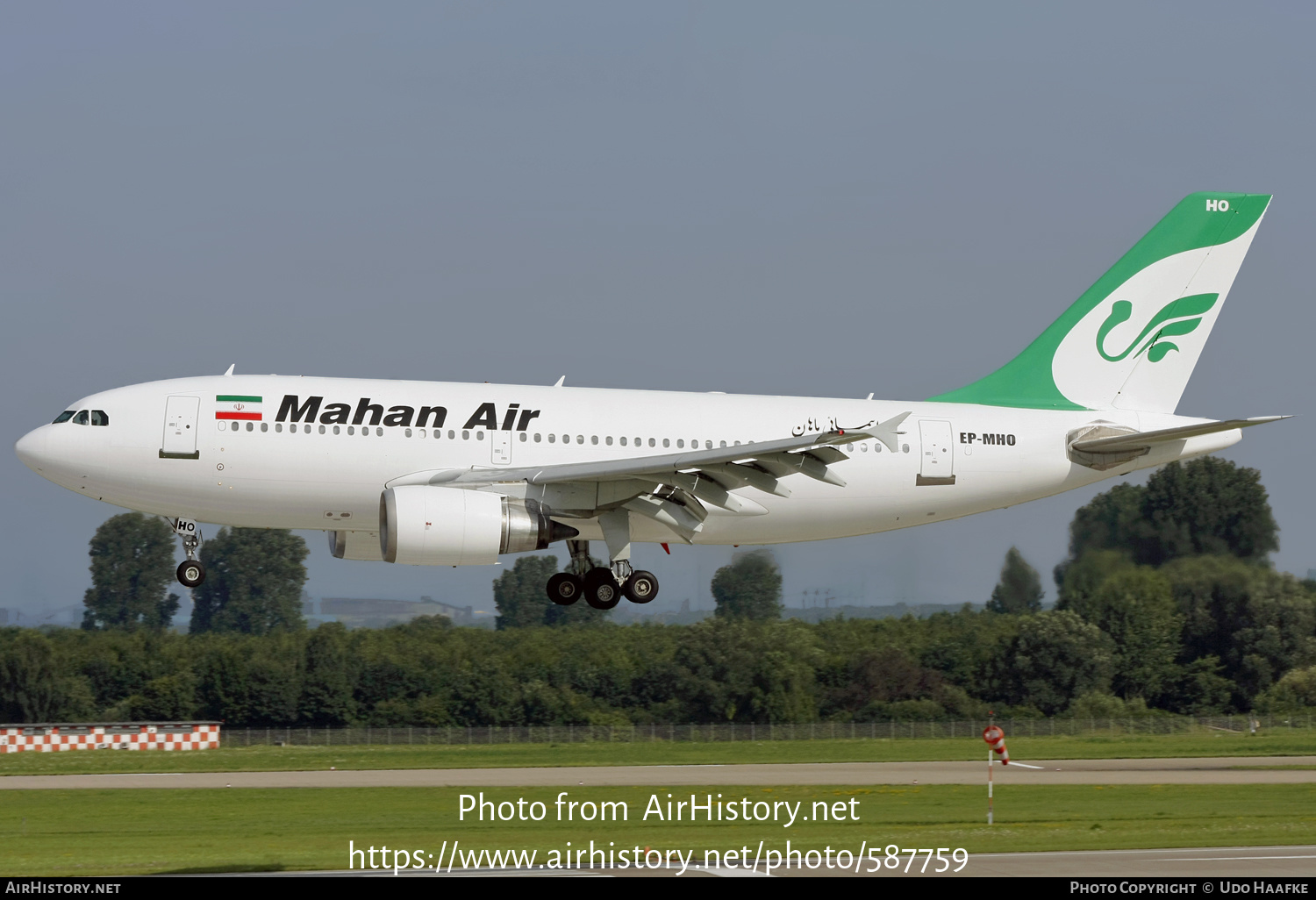 Aircraft Photo of EP-MHO | Airbus A310-304 | Mahan Air | AirHistory.net #587759