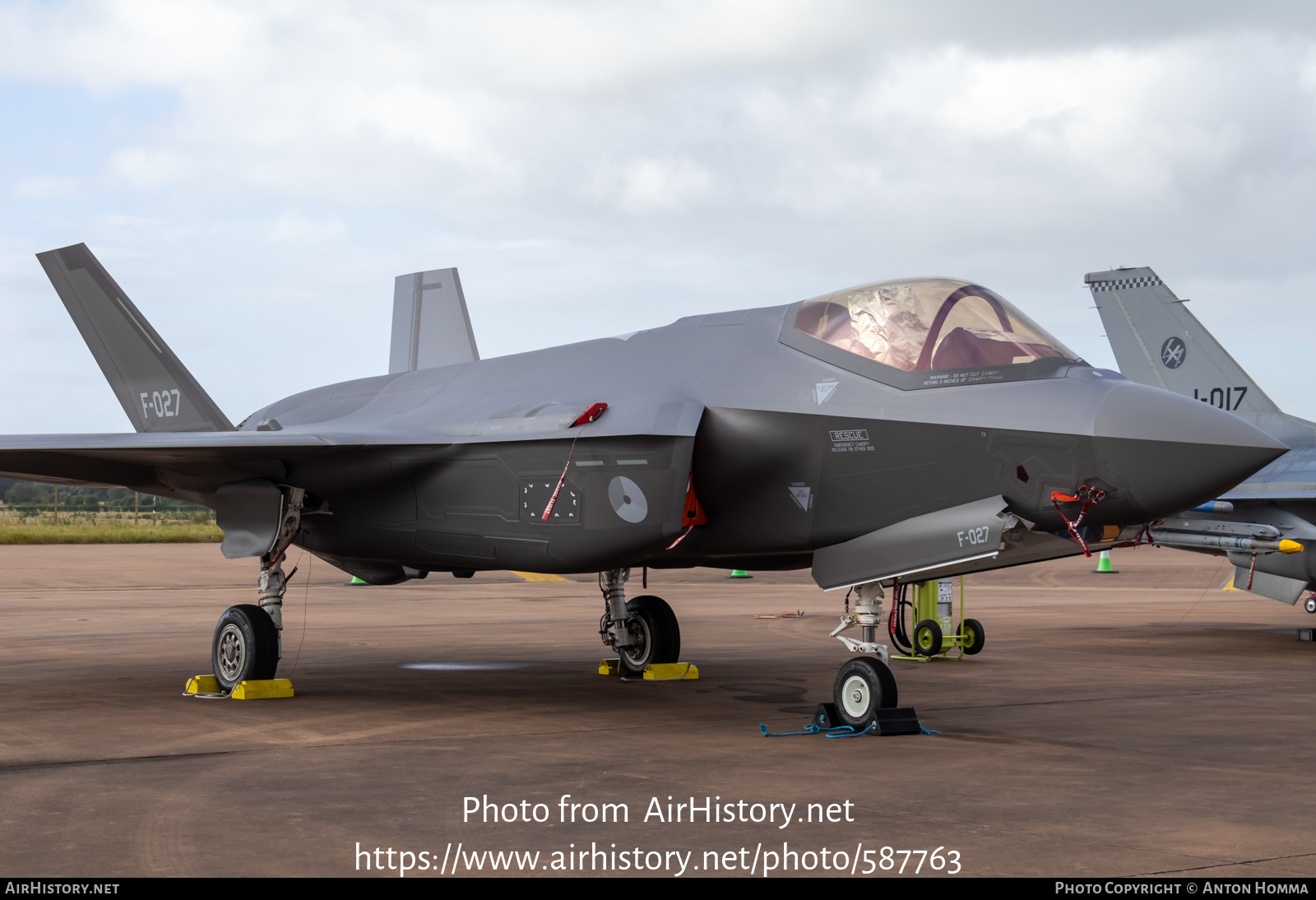 Aircraft Photo of F-027 | Lockheed Martin F-35A Lightning II | Netherlands - Air Force | AirHistory.net #587763