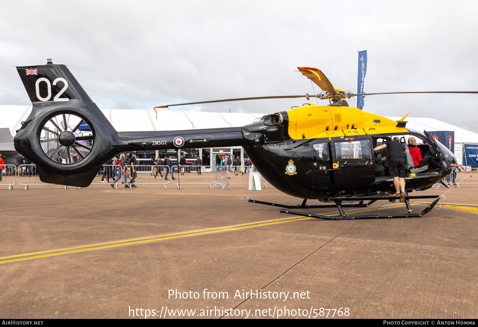 Aircraft Photo of ZM502 | Airbus Helicopters H-145 Jupiter HT1 (BK-117D-2m) | UK - Air Force | AirHistory.net #587768