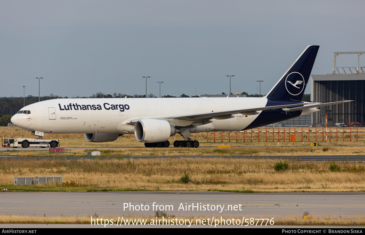 Aircraft Photo of D-ALFF | Boeing 777-F | Lufthansa Cargo | AirHistory.net #587776