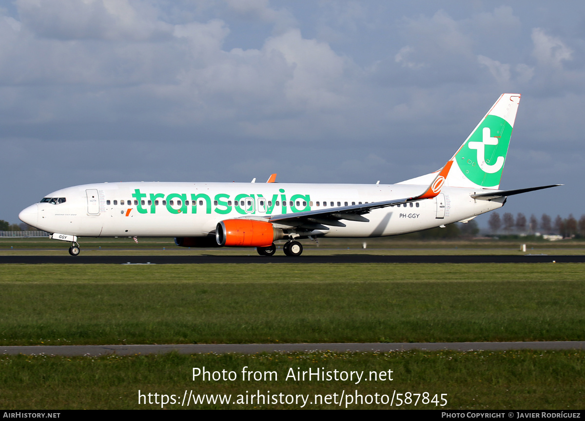 Aircraft Photo of PH-GGY | Boeing 737-8EH | Transavia | AirHistory.net #587845