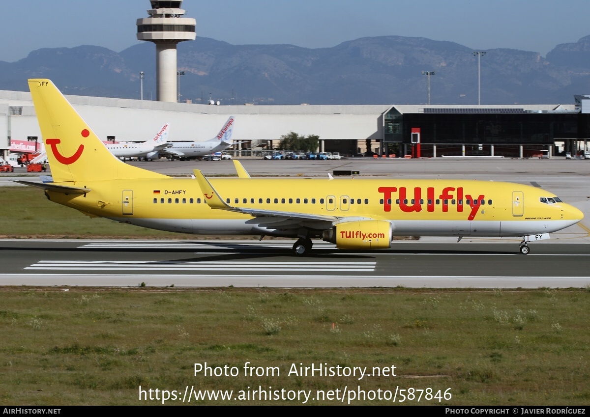 Aircraft Photo of D-AHFY | Boeing 737-8K5 | TUIfly | AirHistory.net #587846