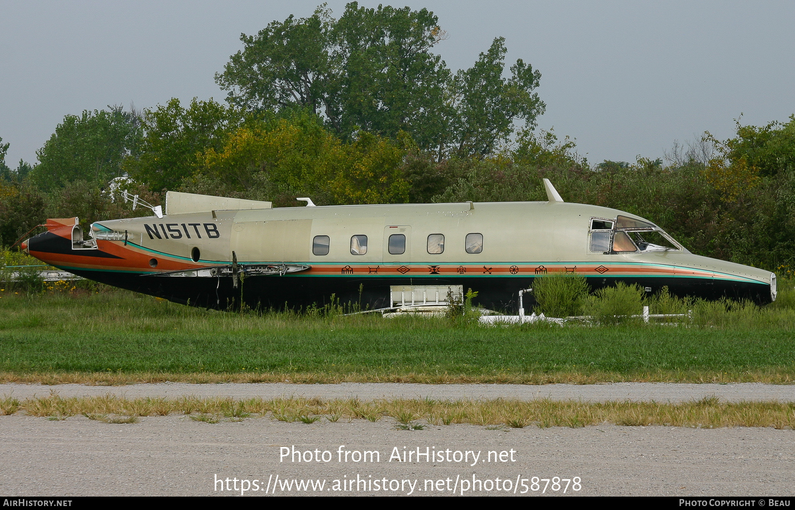 Aircraft Photo of N151TB | North American Rockwell NA-380 Sabreliner 80A | AirHistory.net #587878