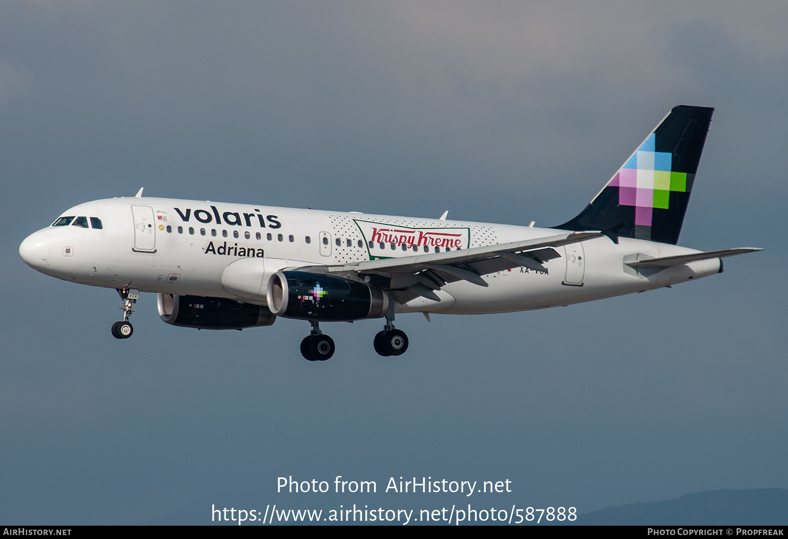 Aircraft Photo of XA-VOA | Airbus A319-133 | Volaris | AirHistory.net #587888