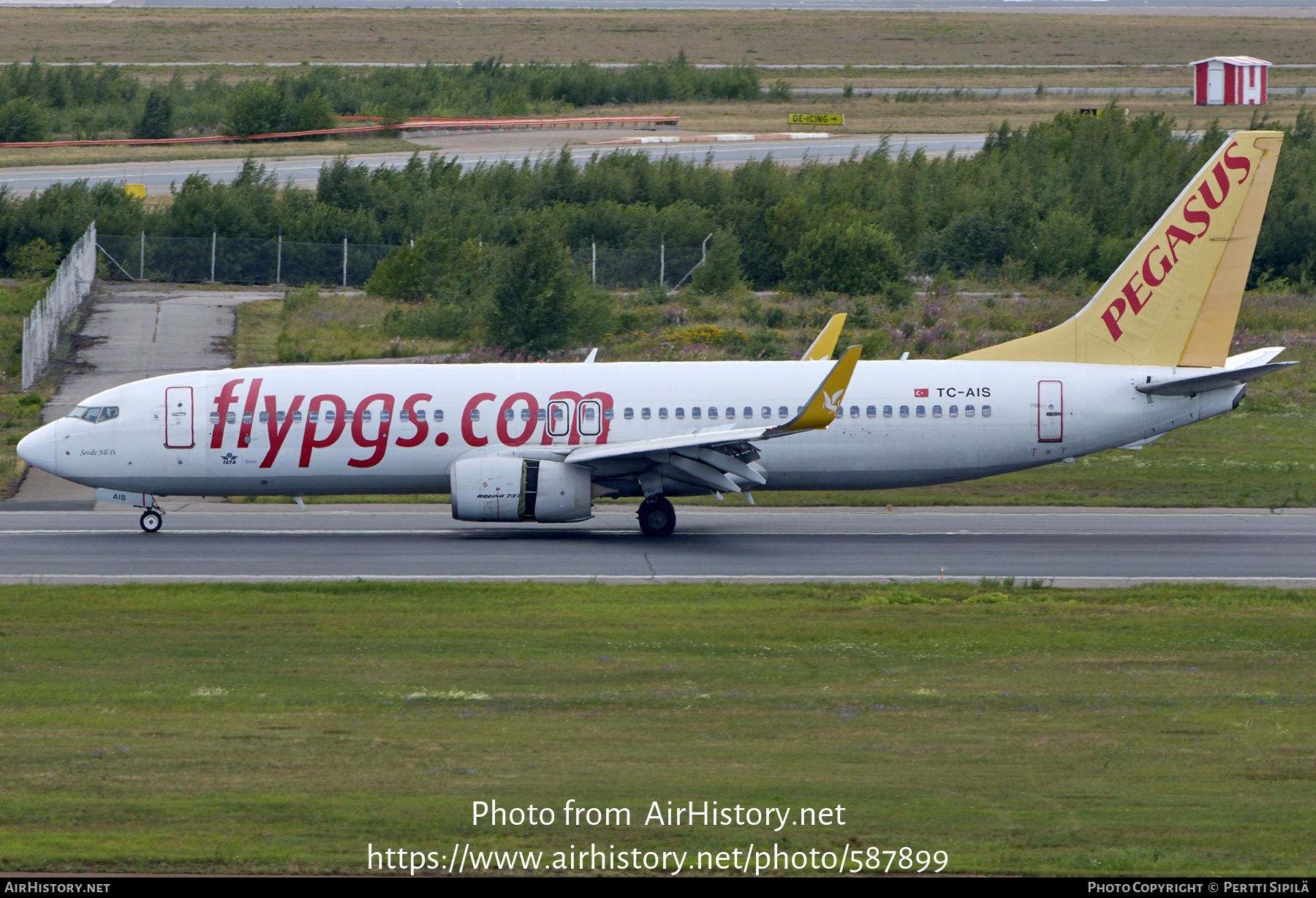 Aircraft Photo of TC-AIS | Boeing 737-82R | Pegasus Airlines | AirHistory.net #587899