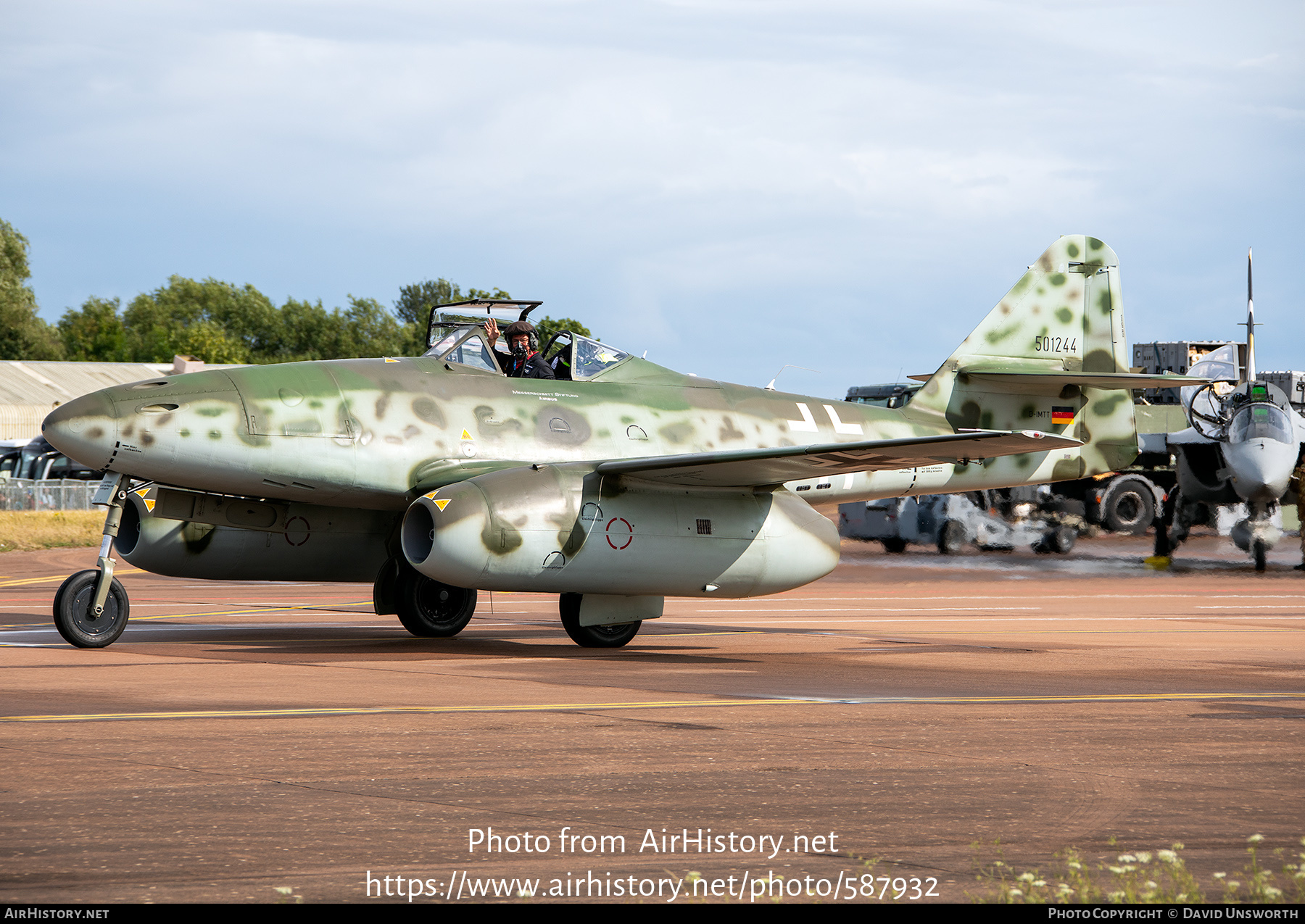 Aircraft Photo of D-IMTT / 501244 | Messerschmitt Me-262A-1C Schwalbe Replica | Germany - Air Force | AirHistory.net #587932