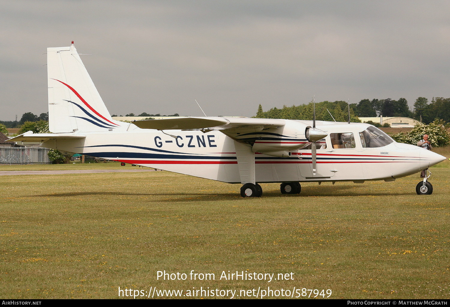 Aircraft Photo of G-CZNE | Britten-Norman BN-2B-20 Islander | AirHistory.net #587949