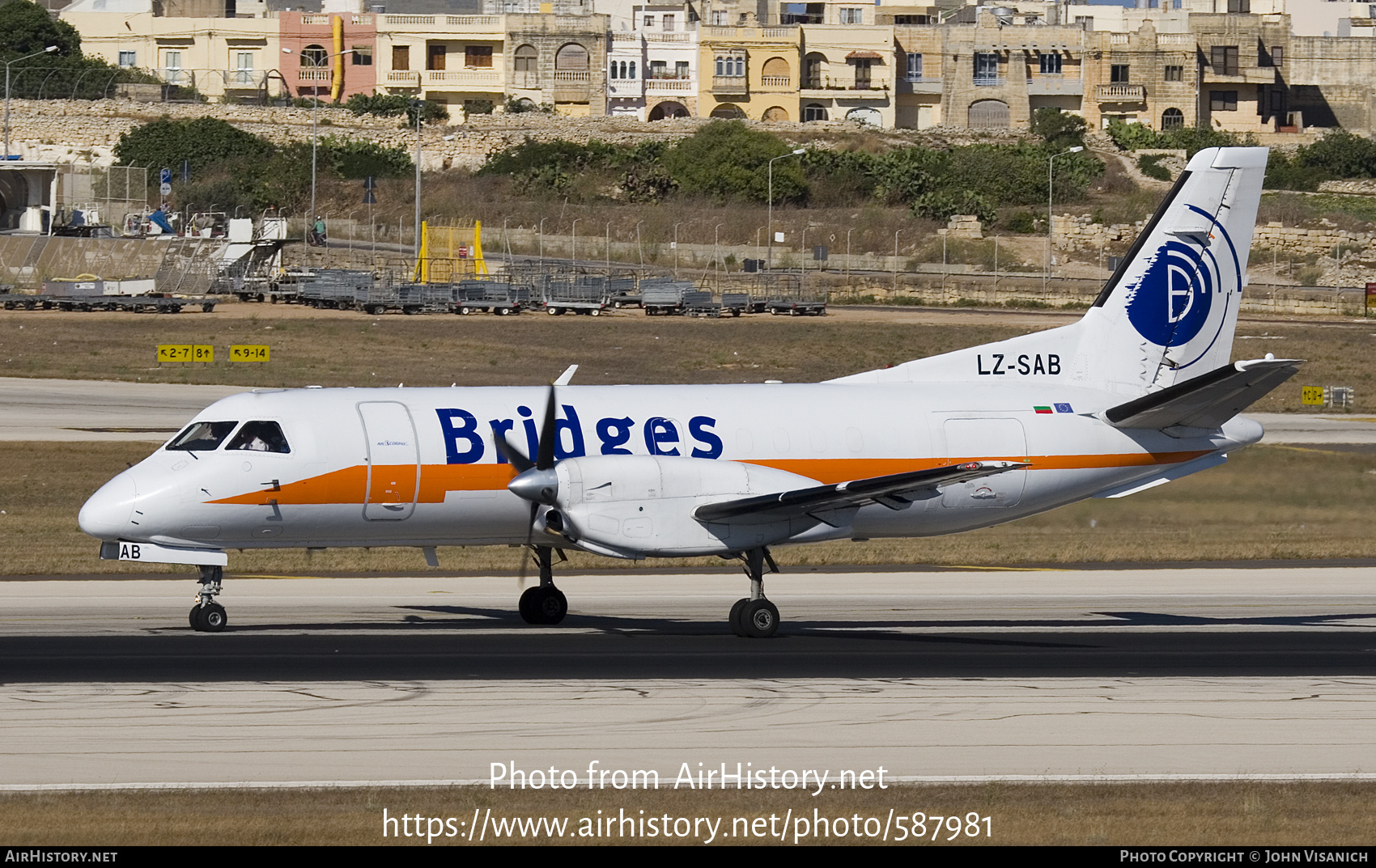 Aircraft Photo of LZ-SAB | Saab 340A/F | Bridges | AirHistory.net #587981