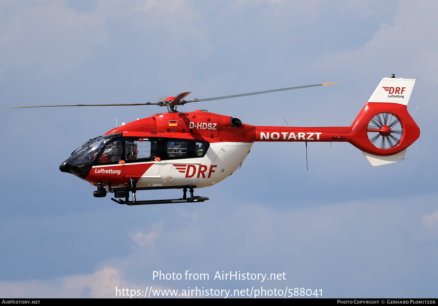 Aircraft Photo of D-HDSZ | Airbus Helicopters H-145 (BK-117D-3) | DRF Luftrettung - German Air Rescue | AirHistory.net #588041