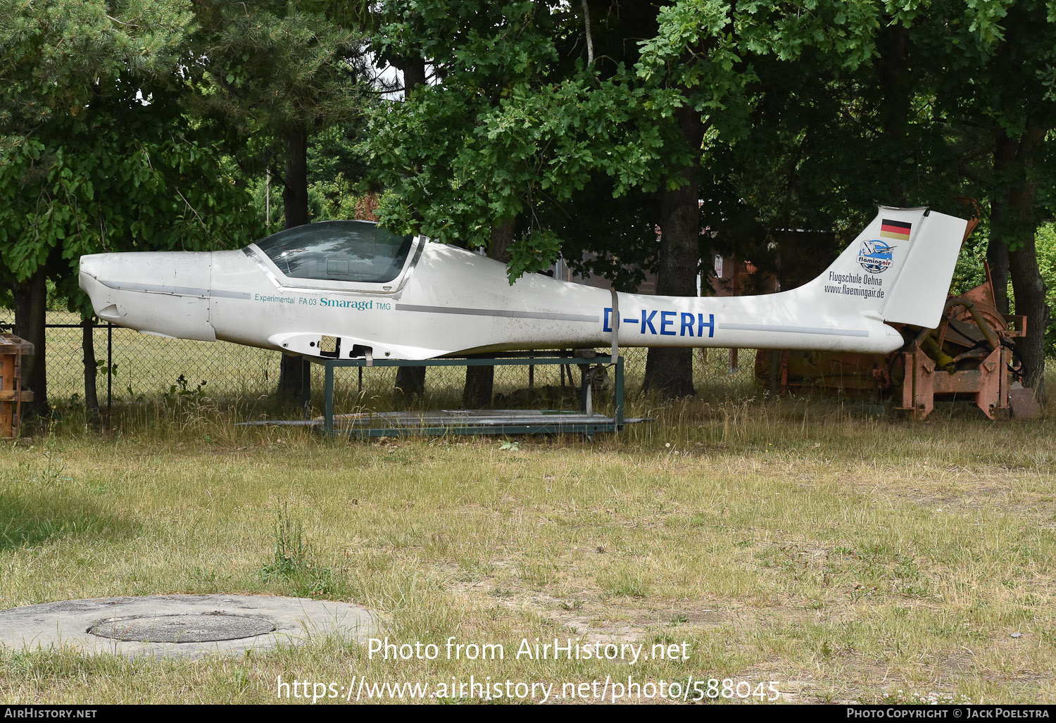 Aircraft Photo of D-KERH | Flaming Air FA-03 Smaragd | Flugschule Oehna | AirHistory.net #588045