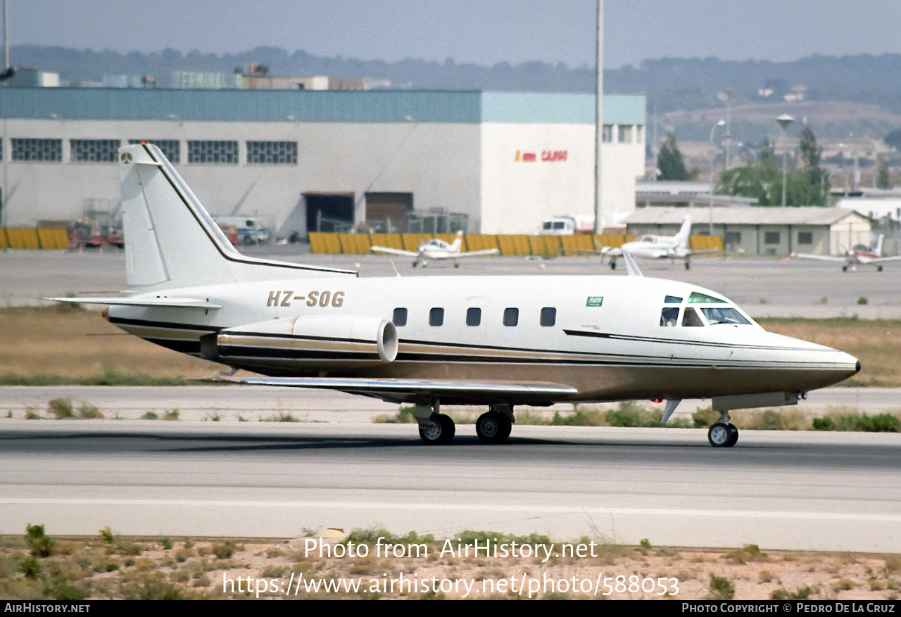 Aircraft Photo of HZ-SOG | North American Rockwell NA-380 Sabreliner 75A | AirHistory.net #588053