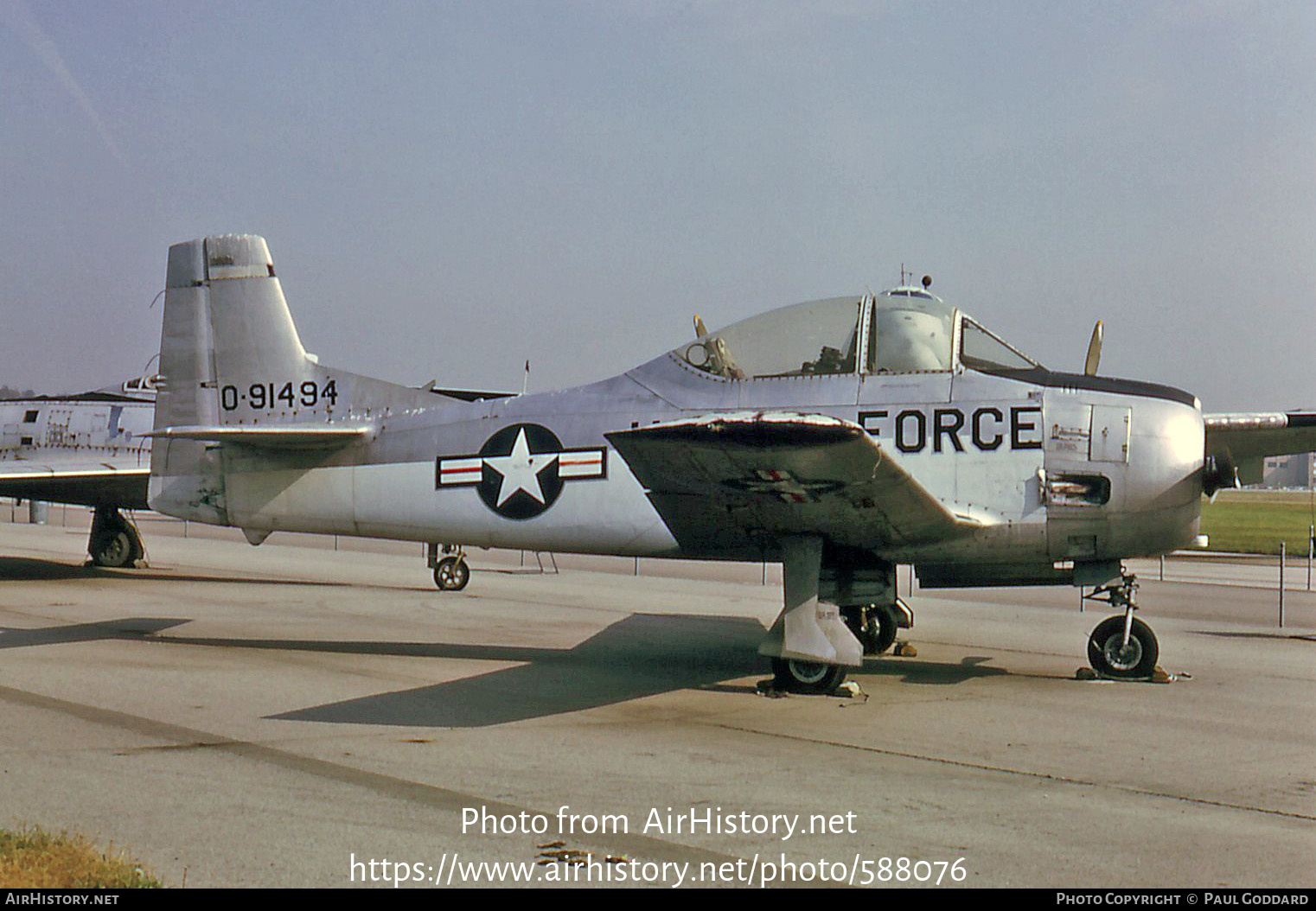 Aircraft Photo of 49-1494 / 0-91494 | North American JT-28A Trojan | USA - Air Force | AirHistory.net #588076