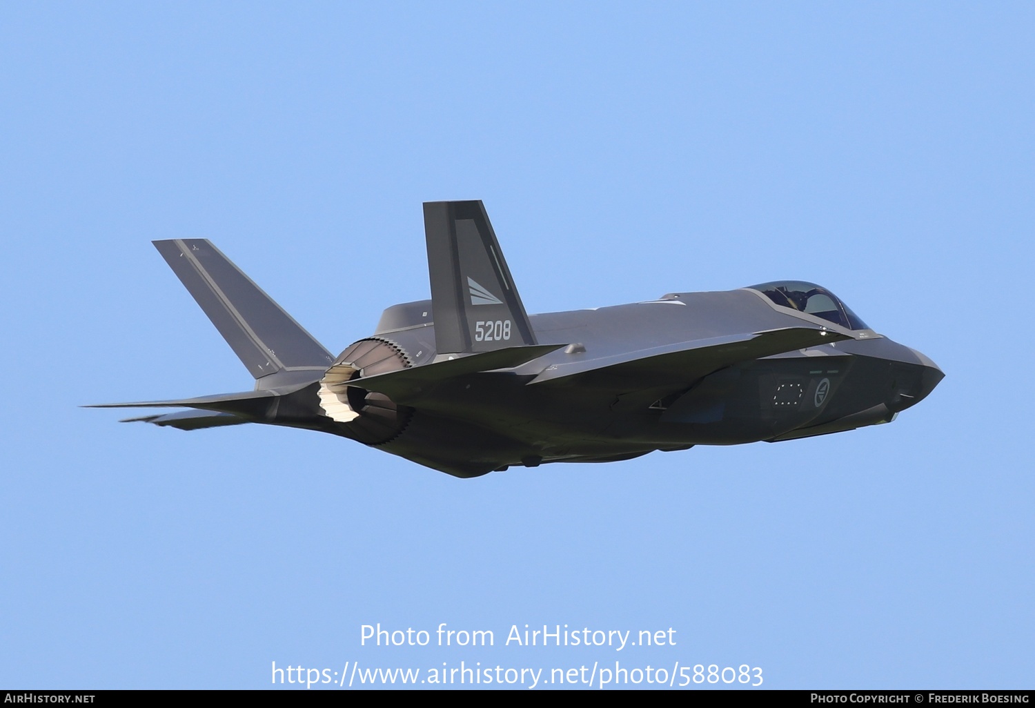 Aircraft Photo of 5208 | Lockheed Martin F-35A Lightning II | Norway ...