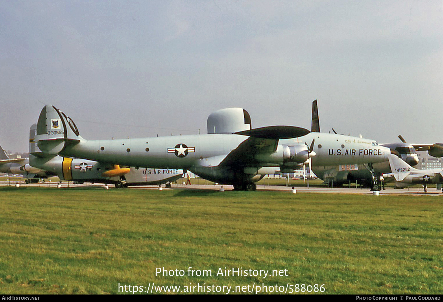 Aircraft Photo of 53-555 / 0-30555 | Lockheed EC-121D Warning Star | USA - Air Force | AirHistory.net #588086