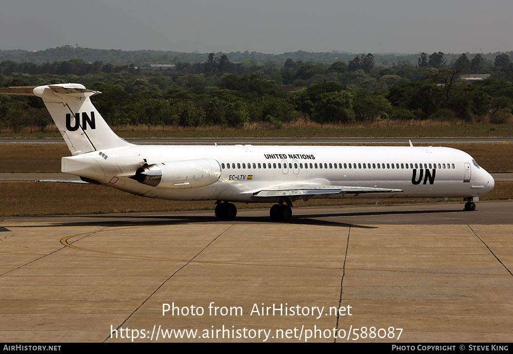 Aircraft Photo of EC-LTV | McDonnell Douglas MD-83 (DC-9-83) | Swiftair | AirHistory.net #588087