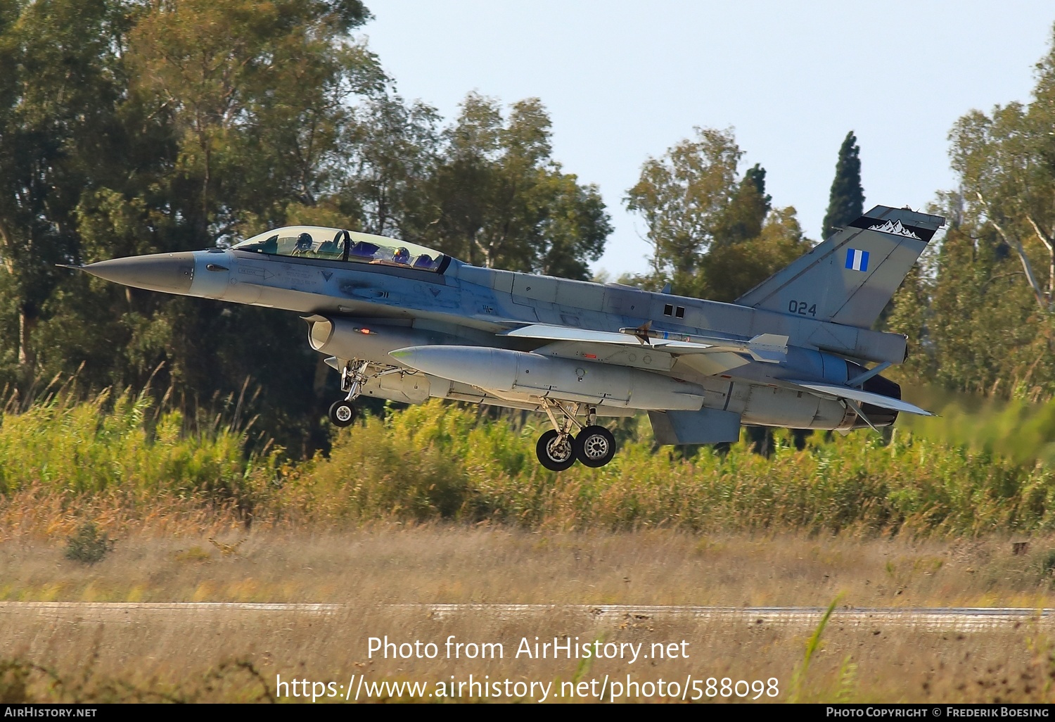 Aircraft Photo of 024 | Lockheed Martin F-16D Fighting Falcon | Greece ...