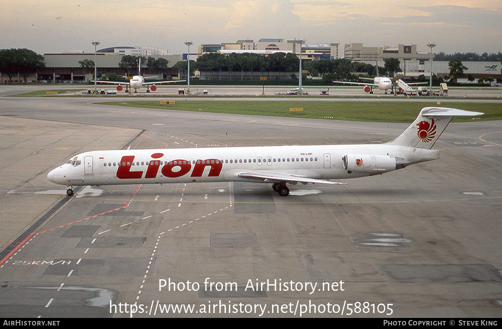 Aircraft Photo of PK-LMF | McDonnell Douglas MD-82 (DC-9-82) | Lion Air | AirHistory.net #588105