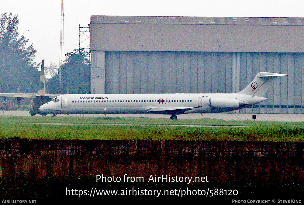 Aircraft Photo of 5N-BII | McDonnell Douglas MD-82 (DC-9-82) | Sosoliso Airlines | AirHistory.net #588120