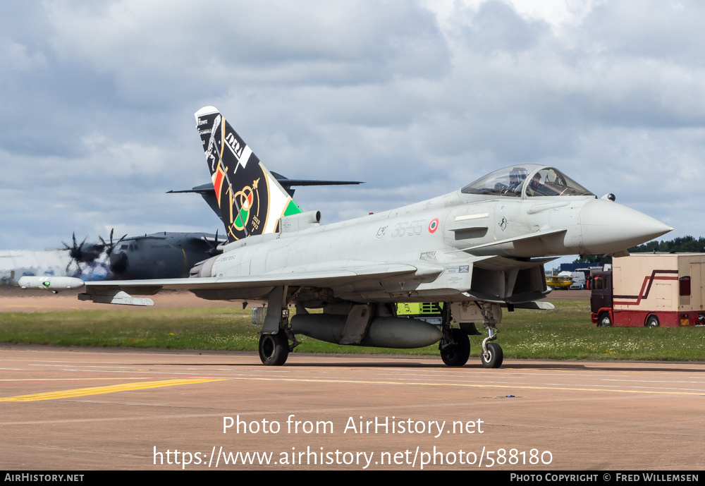 Aircraft Photo of CSX7352 | Eurofighter EF-2000 Typhoon | Italy - Air Force | AirHistory.net #588180