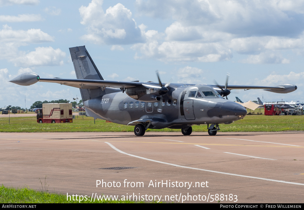 Aircraft Photo of 2721 | Let L-410UVP-E20 Turbolet | Slovakia - Air Force | AirHistory.net #588183