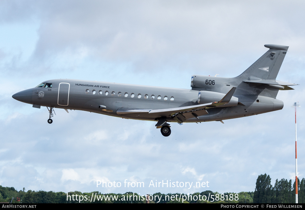 Aircraft Photo of 606 | Dassault Falcon 7X | Hungary - Air Force | AirHistory.net #588188