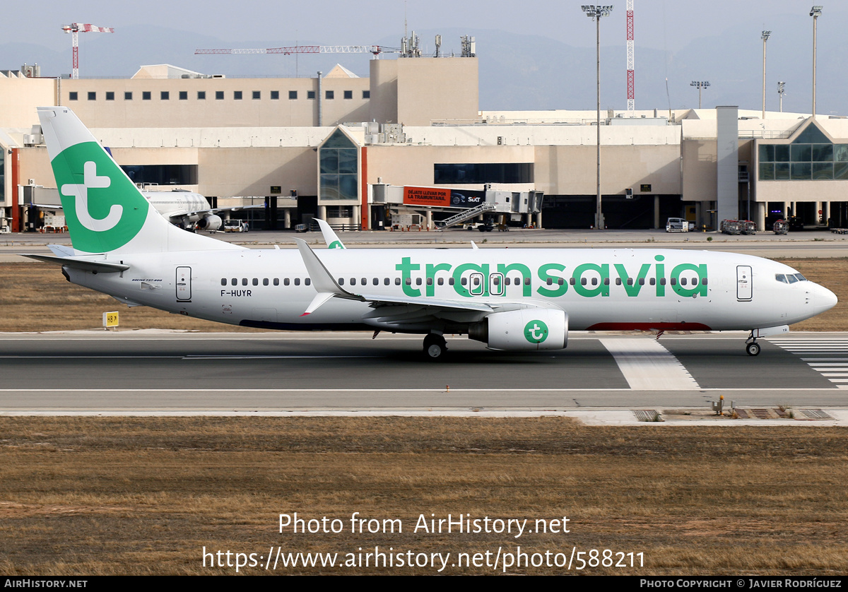 Aircraft Photo of F-HUYR | Boeing 737-8K5 | Transavia | AirHistory.net #588211