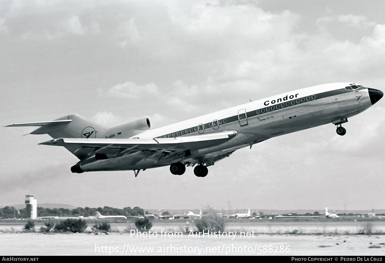 Aircraft Photo of D-ABIK | Boeing 727-30 | Condor Flugdienst | AirHistory.net #588286