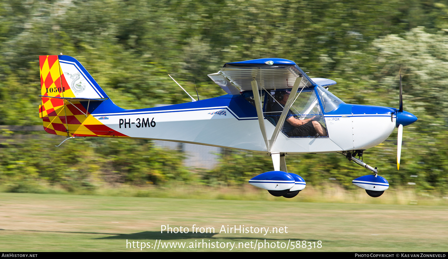 Aircraft Photo of PH-3M6 | Aeropro Eurofox | AirHistory.net #588318