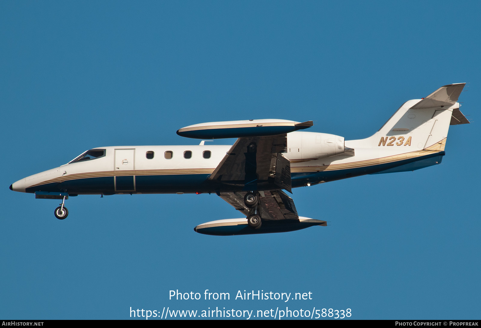 Aircraft Photo of N23A | Gates Learjet 35A | AirHistory.net #588338