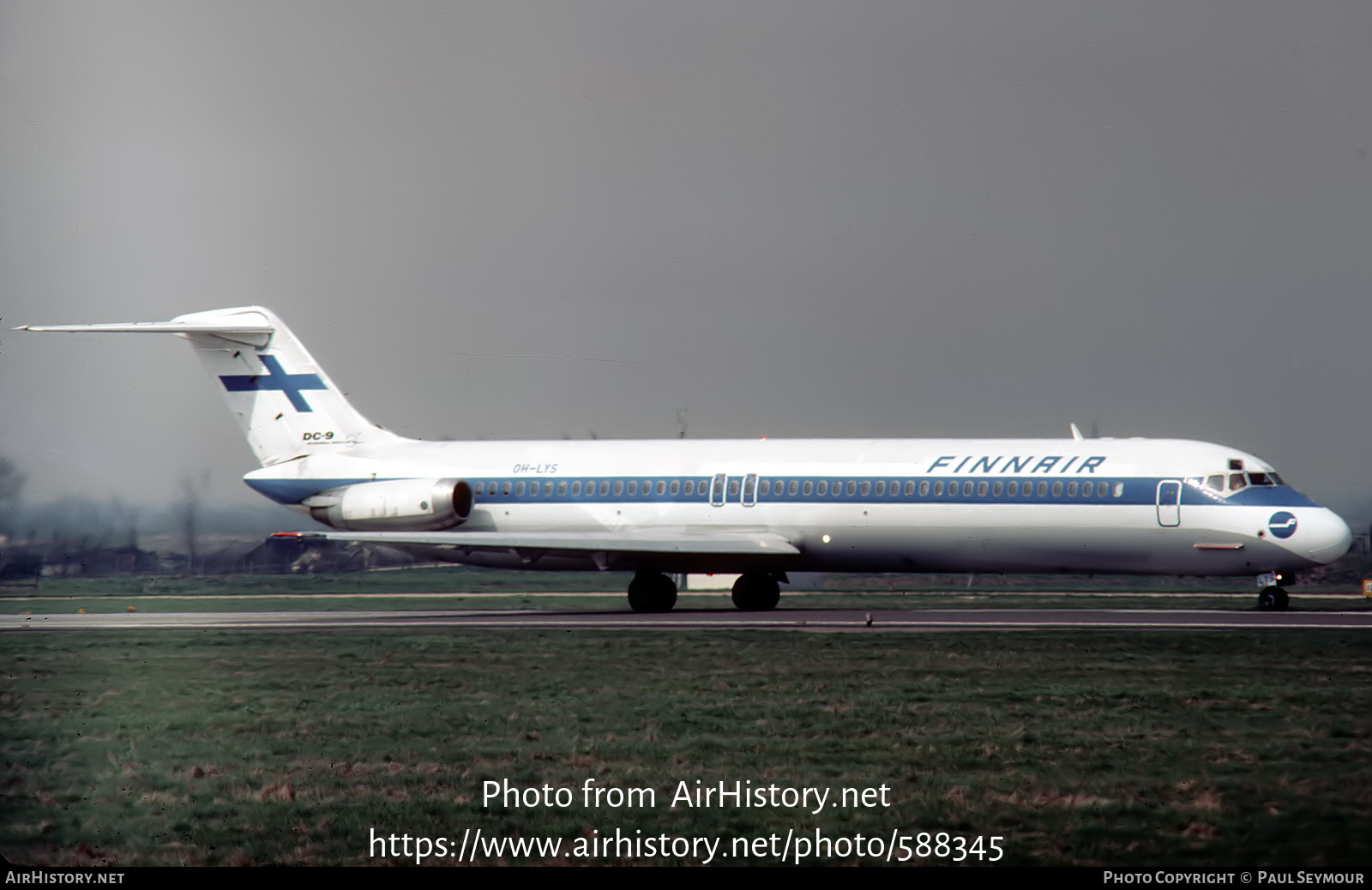 Aircraft Photo of OH-LYS | McDonnell Douglas DC-9-51 | Finnair | AirHistory.net #588345