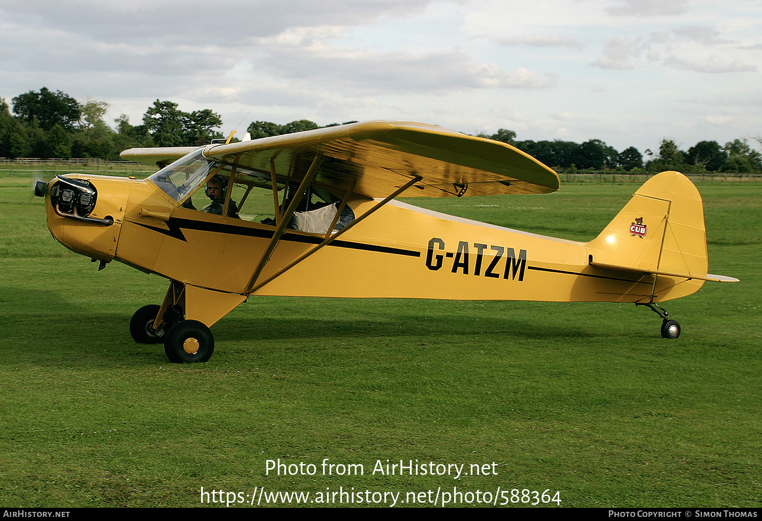 Aircraft Photo of G-ATZM | Piper J-3C Cub | AirHistory.net #588364