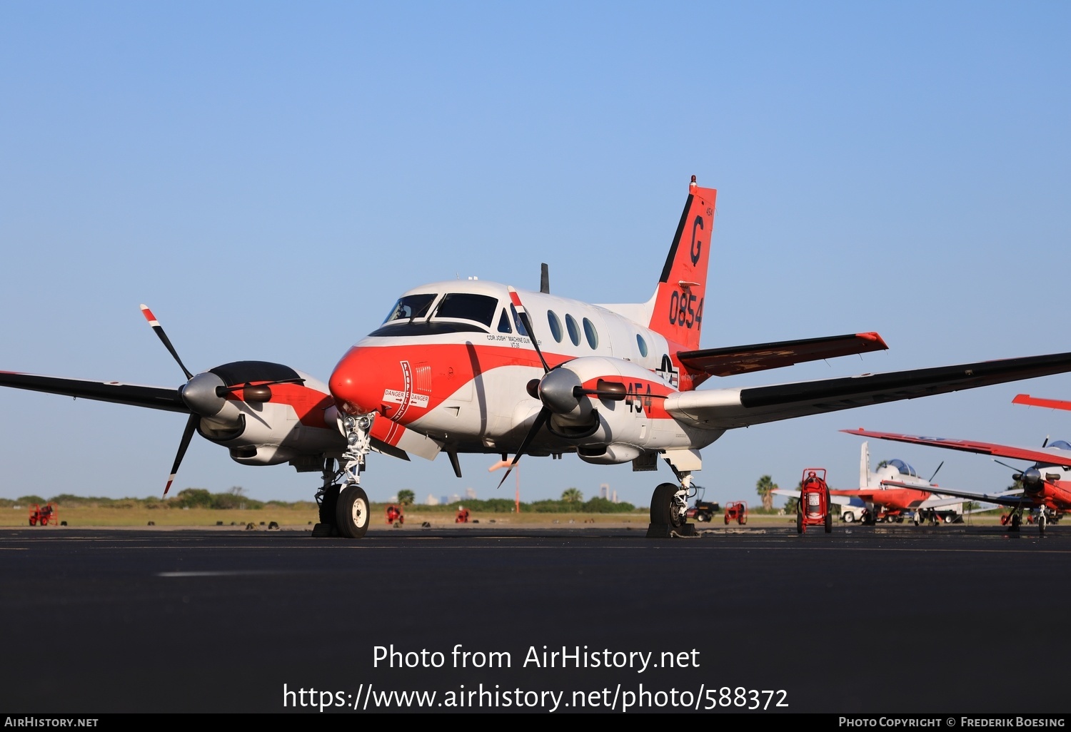 Aircraft Photo of 160854 / 0854 | Beech T-44C Pegasus | USA - Navy | AirHistory.net #588372