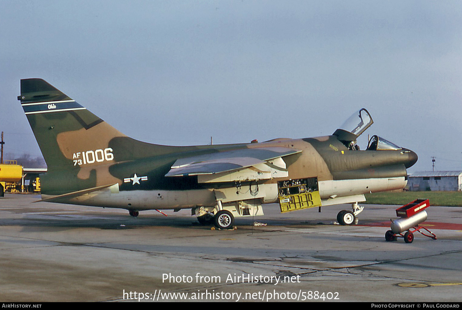 Aircraft Photo of 73-1006 / AF73-1006 | LTV A-7D Corsair II | USA - Air Force | AirHistory.net #588402