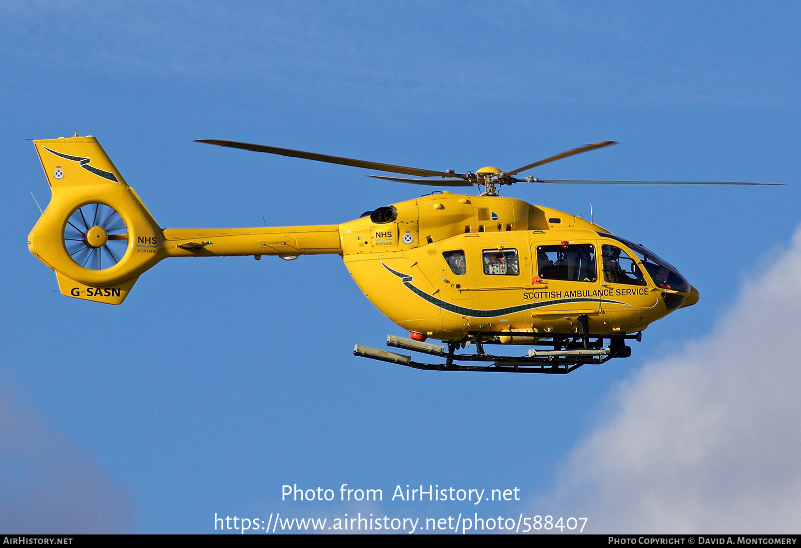 Aircraft Photo of G-SASN | Airbus Helicopters EC-145 (BK-117 D-2) | Scottish Ambulance Service | AirHistory.net #588407