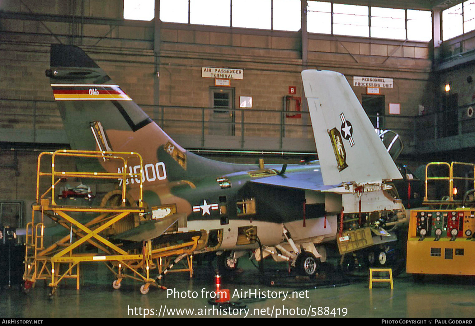 Aircraft Photo of 73-1000 / AF73-1000 | LTV A-7D Corsair II | USA - Air Force | AirHistory.net #588419