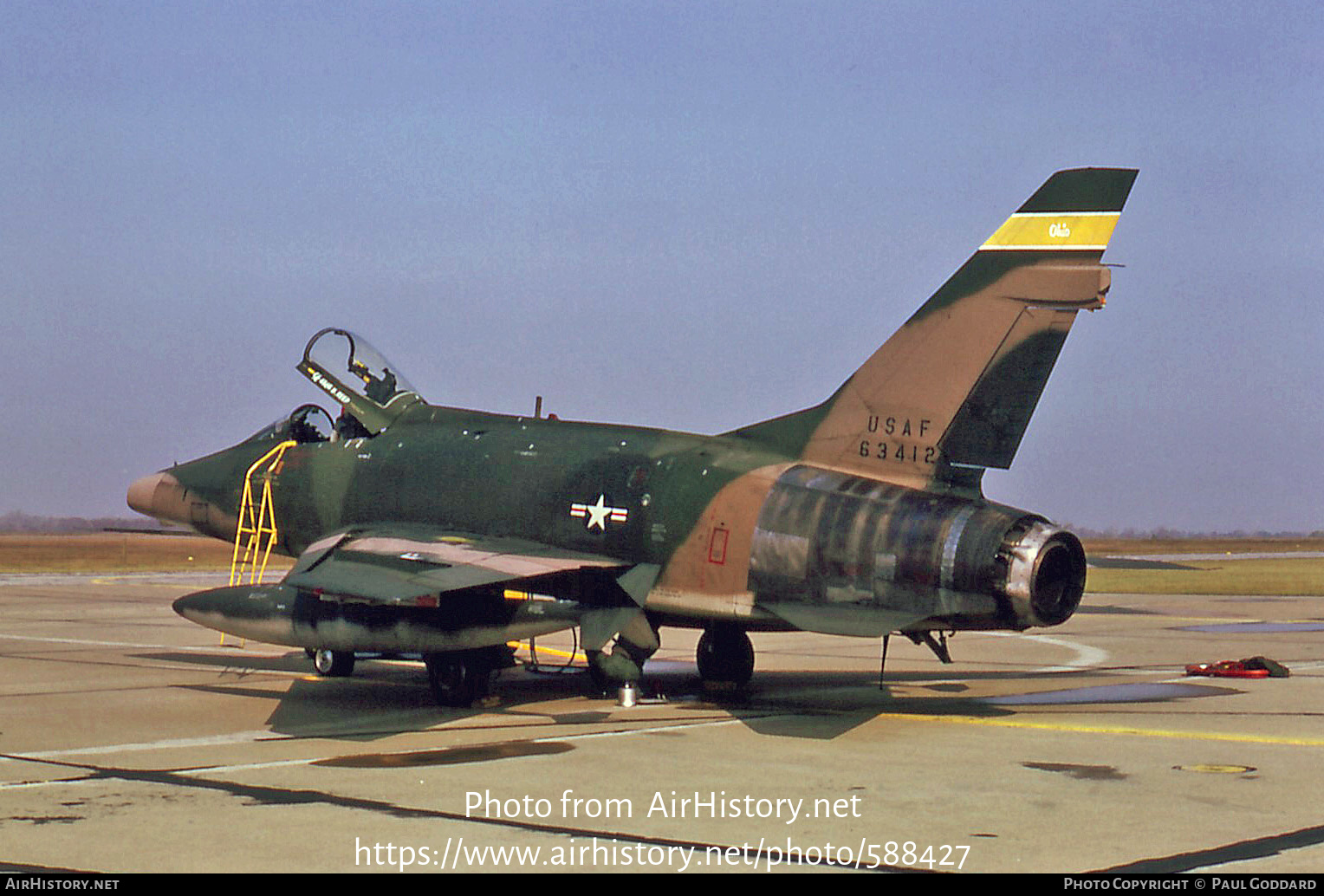 Aircraft Photo of 56-3412 / 63412 | North American F-100D Super Sabre | USA - Air Force | AirHistory.net #588427