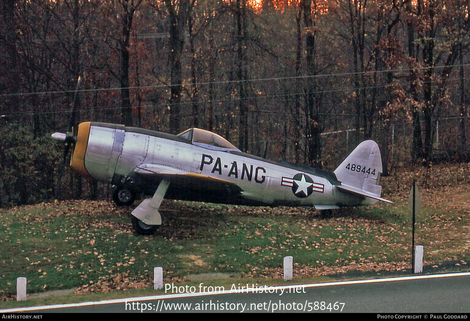 Aircraft Photo of 44-89444 / 489444 | Republic P-47N Thunderbolt | USA - Air Force | AirHistory.net #588467