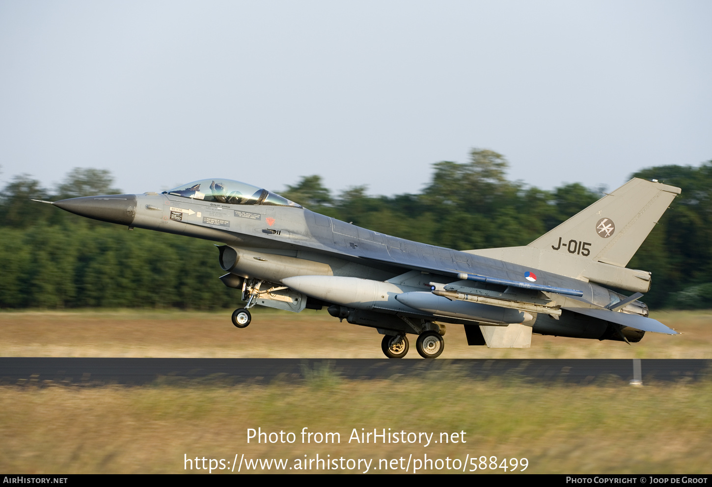 Aircraft Photo of J-015 | General Dynamics F-16AM Fighting Falcon | Netherlands - Air Force | AirHistory.net #588499