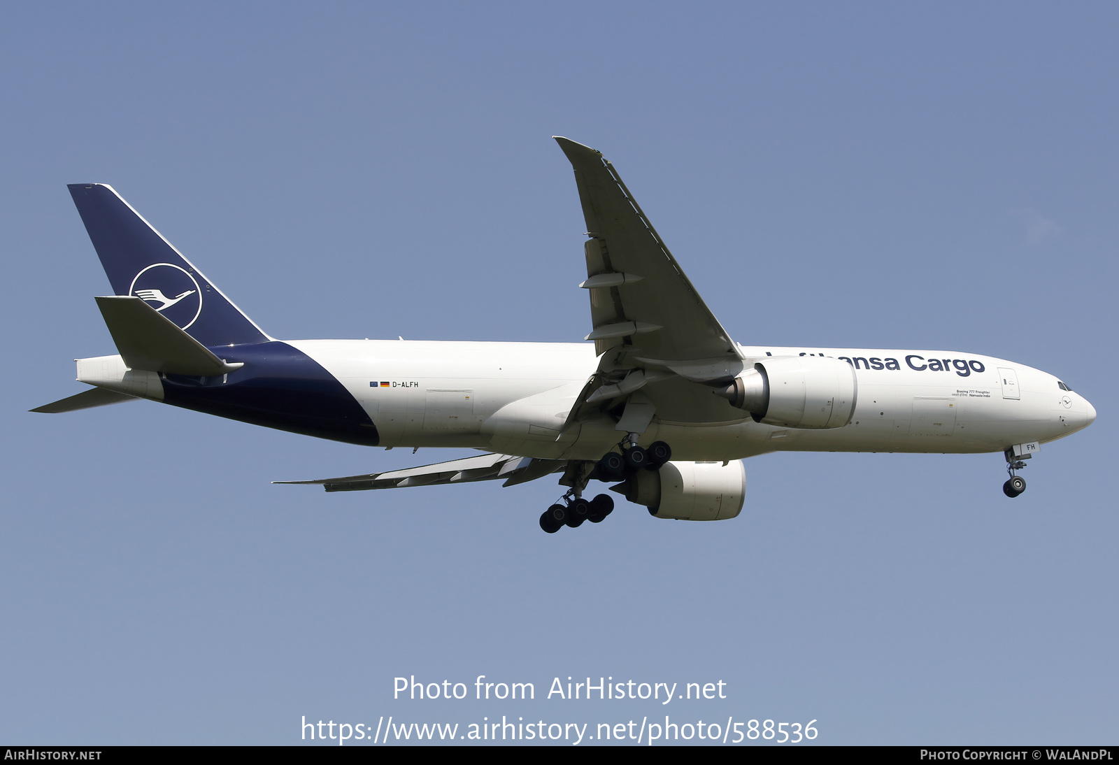 Aircraft Photo of D-ALFH | Boeing 777-F | Lufthansa Cargo | AirHistory.net #588536