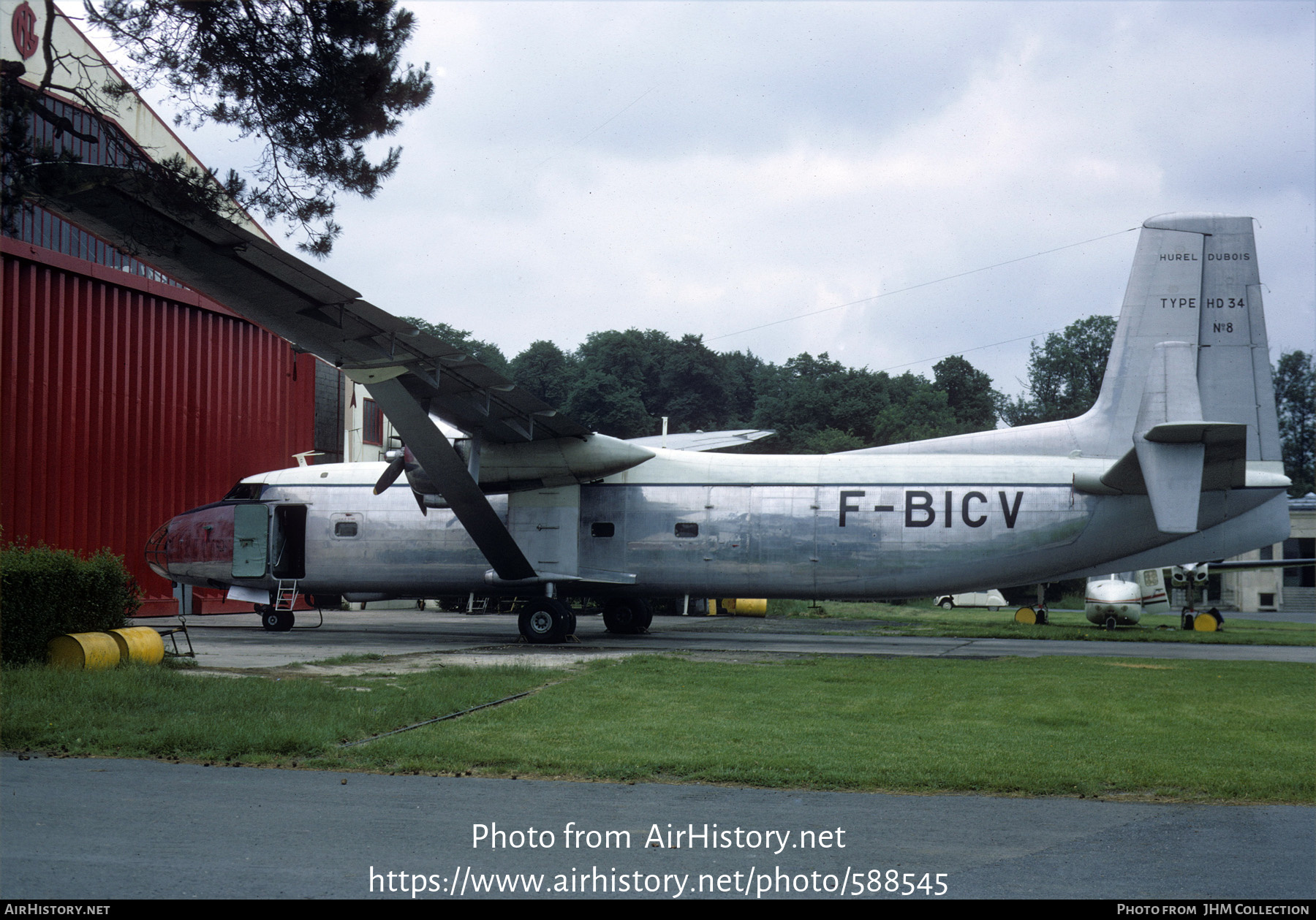 Aircraft Photo of F-BICV | Hurel-Dubois HD-34 | IGN - Institut Géographique National | AirHistory.net #588545