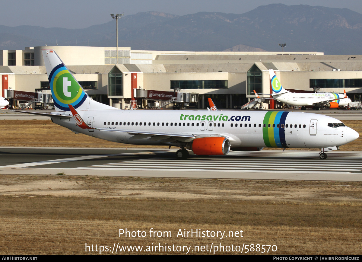 Aircraft Photo of PH-GGZ | Boeing 737-8EH | Transavia | AirHistory.net #588570