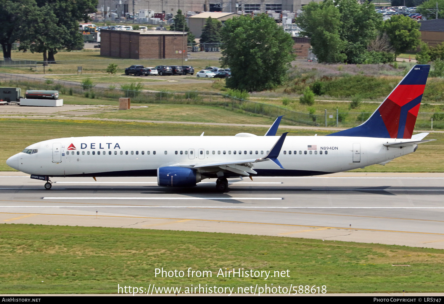 Aircraft Photo of N894DN | Boeing 737-900/ER | Delta Air Lines | AirHistory.net #588618