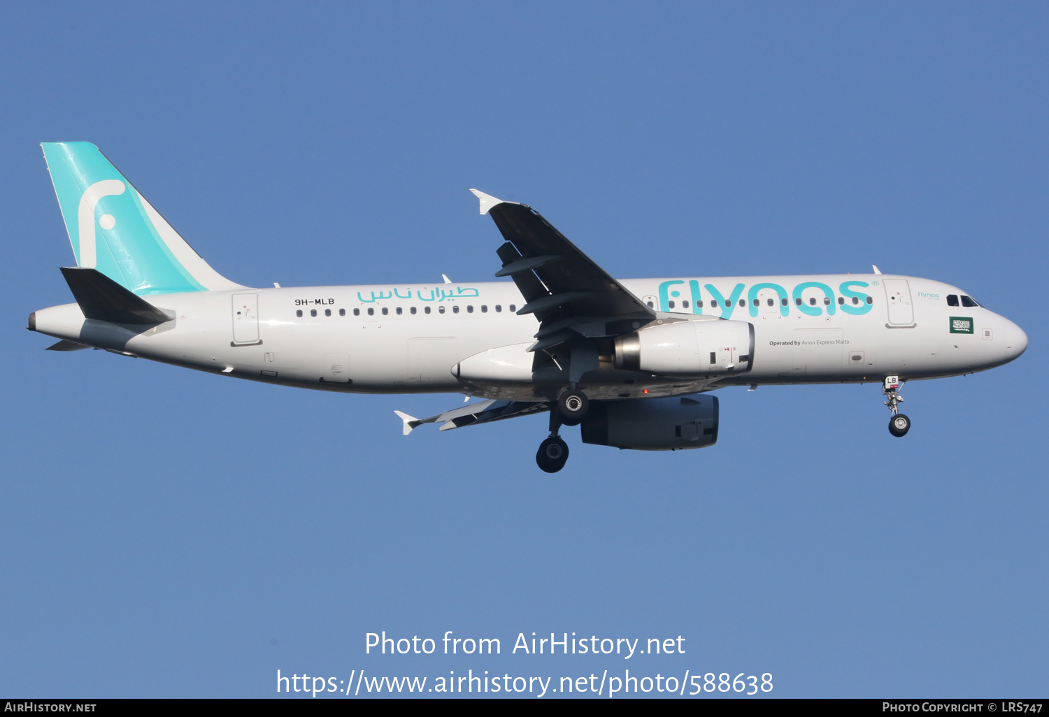 Aircraft Photo of 9H-MLB | Airbus A320-232 | Flynas | AirHistory.net #588638