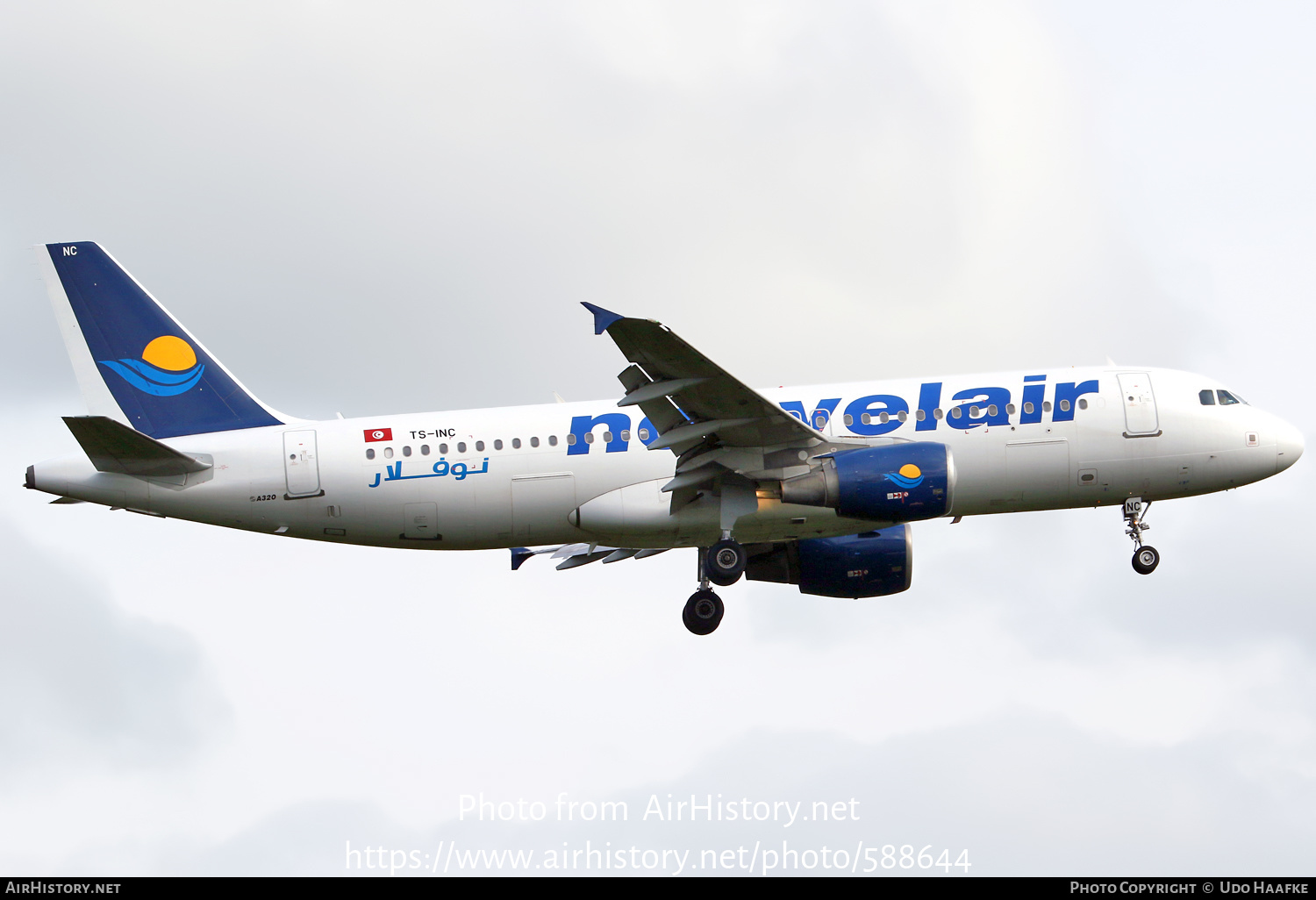 Aircraft Photo of TS-INC | Airbus A320-214 | Nouvelair Tunisie | AirHistory.net #588644